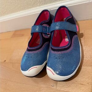 Brand new! PLAE sparkle blue Mary Jane.